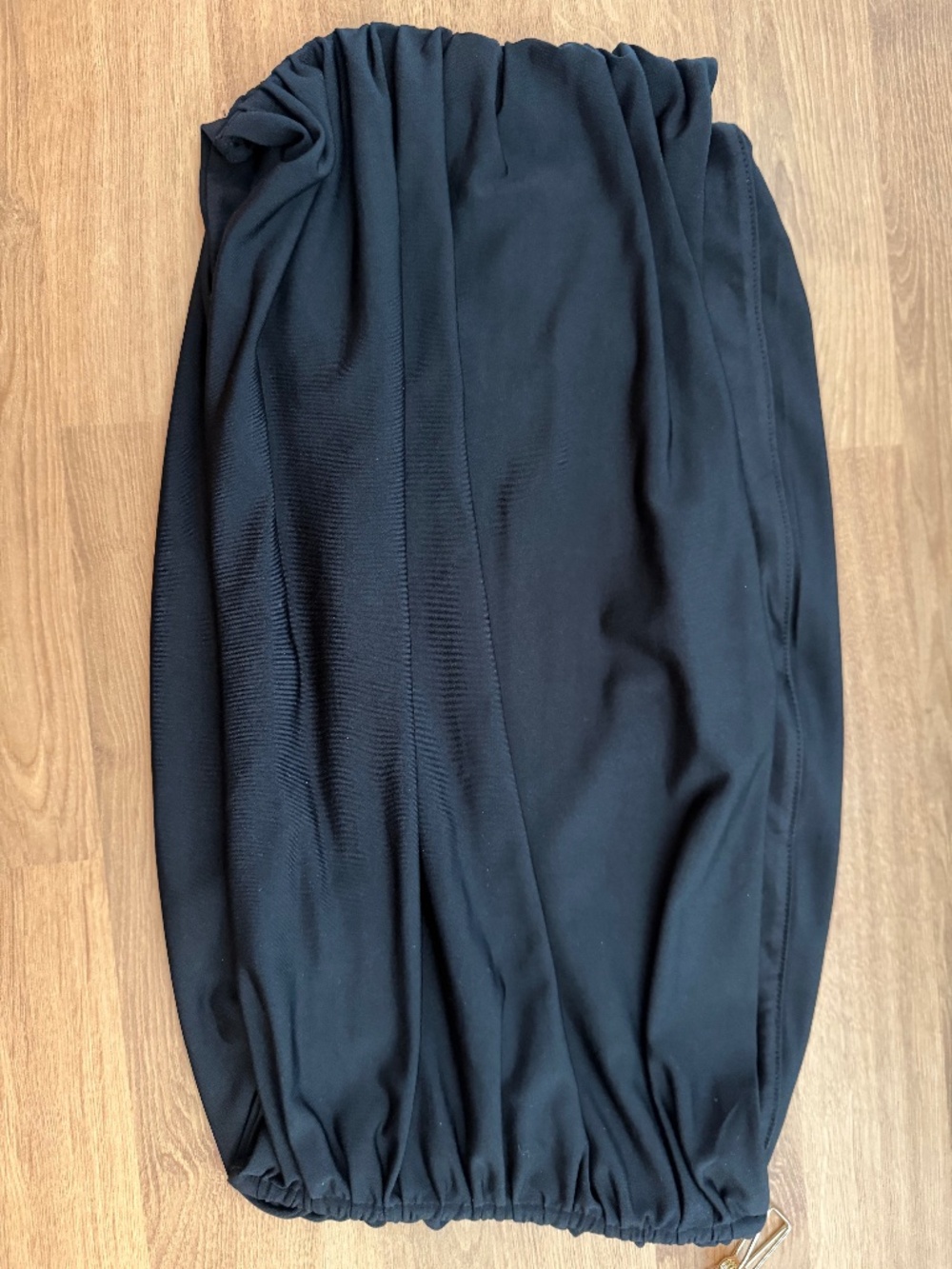 Black Bandeau Top